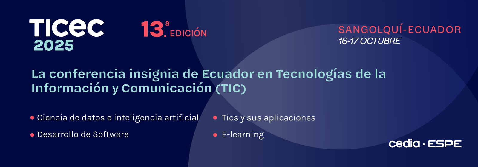 TICEC 2025 - CEDIA
