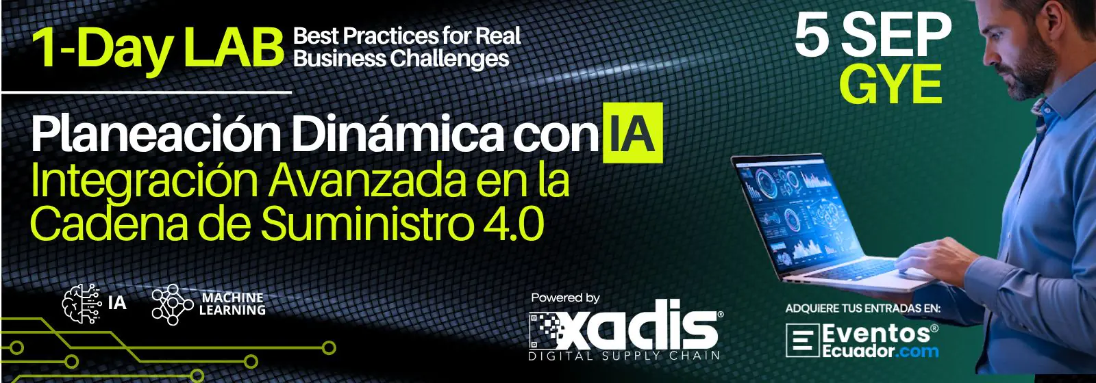 TALLER INTENSIVO DE PLANEACIÓN DINÁMICA CON IA - Integración Avanzada en la Cadena de Suministro 4.0 - (Presencial)