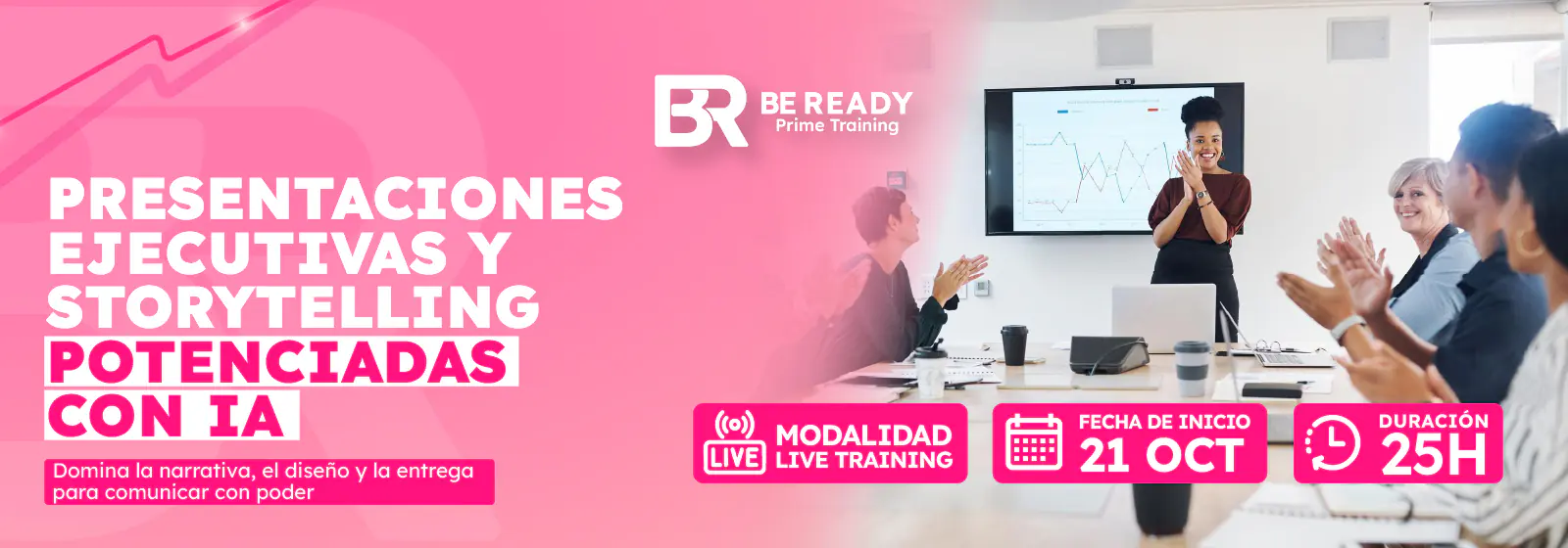 PRESENTACIONES EJECUTIVAS Y STORYTELLING POTENCIADAS CON IA