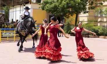 Festival de Caballos de Pura Raza Española, Arte Flamenco y Sabores de Andalucía en Sta. Rosa-El Oro.